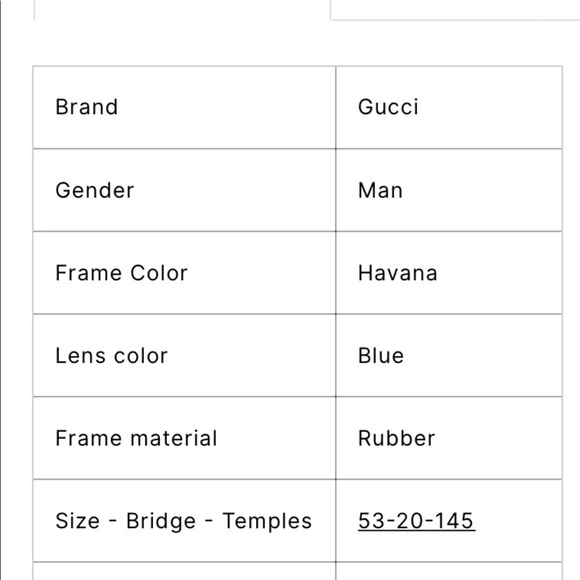 GUCCI COOL UNISEX HAVANA AND BLUE MIRROR SUNGLASSES - Picture 9 of 16